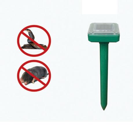 solar powered mole and snake repeller